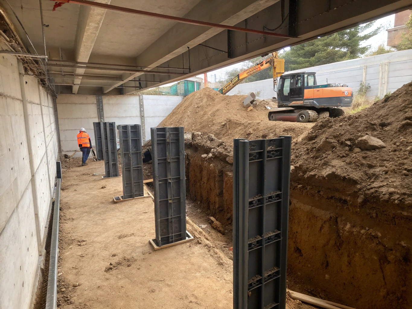 Chelsea residential basement excavation and structural underpinning