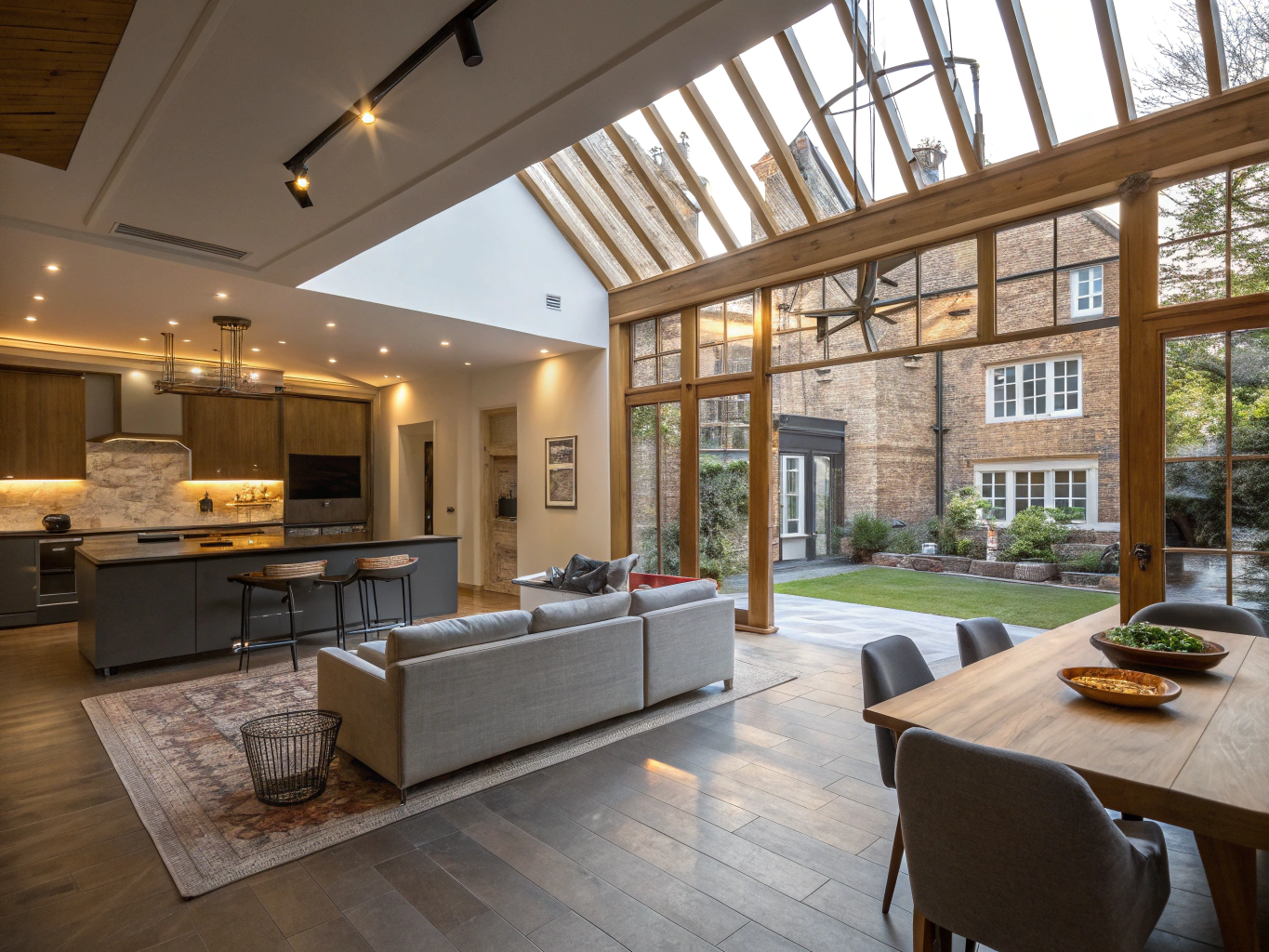 Hampstead complete internal remodelling and structural steel frame installation
